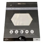 Lux Living Pure Care Mattress Protector Cover Sz Twin Bed Bugs Mites Allergies. Fixed Price $25.22.