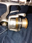 Okuma Avenger AV-55B Size Spinning Reel 5.0:1 15LB Anti-reverse. Fixed Price $40.00.