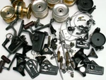 Large Lot Of Daiwa Bg Spinning Reel Parts From Closed Repair Shop. Fixed Price $39.95.