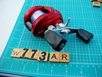 W0773 Ar Red Browning Cis 10H Baitcast Fishing Reel. Fixed Price $39.95.