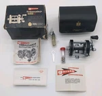 Abu Garcia Ambassador 6000C Baitcasting Reel W/ Case, Oil, Parts, Manuals & Box. Fixed Price $99.95.