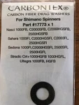 Shimano Sahara 1000FI, C2000HGSFI, C2000FI, 2500HGSFI Carbontex Washers. Fixed Price $5.50.