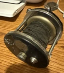 Shakespeare Ocean Prince No. 2226 Fishing Reel. W/ Leather Thumb Drag, Vintage. Fixed Price $17.00.