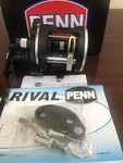 Penn Rival Level Wind Baitcasting Trolling Fishing Reel RVL15LW 5.1:1 Box. Fixed Price $109.99.