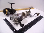 Lot Of (3) Kmart Open And Closed Face Spinning Fishing Reels. Fixed Price $15.00.