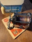 Vintage Penn Leveline 350M Fishing Reel Original Box. Fixed Price $59.00.