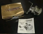 Pflueger Left Hand Baitcast Reel 10 Ball Bearings 6.3:1 Gear Ratio Metal Silver. Fixed Price $29.45.