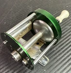 Vintage Taico Green Bait Cast Fishing Reel 248B Japan. Fixed Price $29.99.
