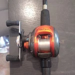 Quantum Signature Series BR-2000 Baitcast Reel 6.2:1 Rh Star Drag Orange. Fixed Price $69.89.