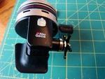 V5746 Tr Rare Garcia Abu-matic 1075 Spincast Fishing Reel. Fixed Price $79.50.