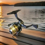 Shakespeare Microspin MSS5 Spinning Reel Ultralight Fishing Super Nice Euc. Fixed Price $14.79.