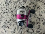 Zebco 33 Nl Pink Band Spincast Fishing Reel A+. Fixed Price $15.98.