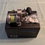 Daiwa Saltiga High-speed Reel 6.4:1 Silver Black SASD35HA W/ Jbraid 50 Lb. Fixed Price $480.00.
