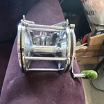 Penn Senator Vintage Casting Fishing Reel Chrome Frame Green Knob. Fixed Price $104.99.