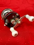 Vintage Abu Garcia Ambassadeur 5000 Black With Power Handle. Fixed Price $69.00.