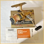 Vintage Daiwa GS-20 Fishing Reel Gold Color. W/box And Manual. Made Japan. Fixed Price $32.24.