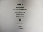 Abu Garcia Part 5500 St (81-08-00) 12667 Abec Ceramic Bearing 3 X 10 4 #02. Fixed Price $18.40.