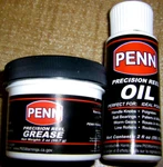 Penn Reel Grease 2 Oz And Oil Combo. Fixed Price $20.99.
