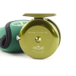 Tibor Light Spring Creek Cl Fly Fishing Reel. Olive Green. W/ Pouch.. Fixed Price $700.00.