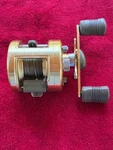 Nice Shimano Calcutta 250 Gold Right Hand Baitcasting Fishing Reel With Braid. Fixed Price $160.00.