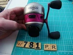 W0781 Pr Zebco 33 Nl Pink Band Spincast Fishing Reel. Fixed Price $19.95.
