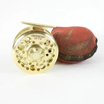 Gold Redington As 7/8 Fly Fishing Reel. W/ Simms Pouch.. Fixed Price $125.00.