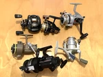Lot Of Daiwa Reels RS1600 7250HALA 2000IA AG2050A Mmii Triforce-s 153B. Fixed Price $75.00.