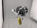 Penn Gray Monofil 25 Fishing Reel Beautiful Handle Vintage Made Usa Nice. Fixed Price $85.00.