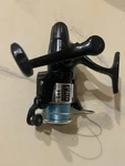 Roddy Pro Tournament 315 Vintage Spinning Fishing Reel Black With Blue Line. Fixed Price $25.99.