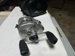 Daiwa Prolite PL-150 Speed Reel With Case Made Japan Fishing Silver. Fixed Price $35.00.