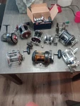Lot Of 10 Used Saltwater Fishing Reels. Penn,okuma, Daiwa, Abugarcia. Fixed Price $280.00.