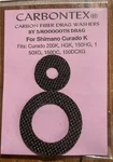 (2) Shimano Curado 200 Hgk, 150HG, 150XG & 150DC Carbontex Washers. Fixed Price $13.75.