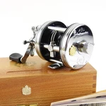 Abu Garcia Ambassadeur 75TH Anniversary Fishing Reel. W/ Wood Box. Sweden.. Fixed Price $450.00.