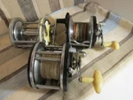 (3) Reels,ocean CITY,110,112,GARCIA Mitchell 600A Saltwater Fishing Reel-working. Fixed Price $34.00.