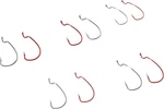 Ewg Worm Hooks Sizes 2/0, 3/0, And 4/0, Assorted Colors, Per 25 One. Fixed Price $36.21.