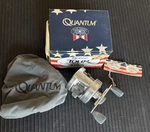 Vintage Quantum Tour Edition US300 Baitcast Reel W/original Box Never Used Zebco. Fixed Price $85.00.