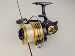 Vintage Usa Made Penn 7500SS Spinfisher Reel Saltwater Surf Black Gold Nice!!. Fixed Price $135.99.