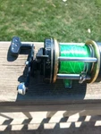 Vintage Shakespeare Tidewater 30L Trolling Round Black Bait Casting Fishing Reel. Fixed Price $18.99.