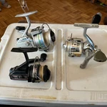 Vintage Fishing Reel Shakespeare 2110, 4525 Omni 020 Spinning. Fixed Price $34.00.