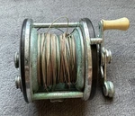 Vintage Jaleoxe Model 1215 Conventional Saltwater Fishing Reel 150 Yards. Fixed Price $9.99.