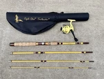 Eagle Claw Trailmaster 7.5 4 Pc. Fly/spin Rod Wright & Mcgill + Case, Reel Mint. Fixed Price $130.00.
