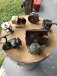6PC Antique Fishing Reel Variety Lot, Shakespeare-true Blue 1956, Ball Bearing. Fixed Price $40.00.