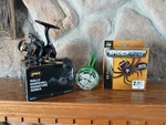 Lews Wally Marshall Signature Series 75 Pan Fishing Reel+ Spider Line/split Shot. Fixed Price $49.99.