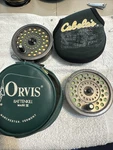 Orvis Battenkill Mark Iv (hardy Made) Fly Reel In England With Spare Spool. Fixed Price $150.00.