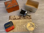 Vintage Fishing Reel Box. Shakespeare Model #1958 Triumph With E-pert Line. Fixed Price $58.50.