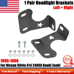 For Nissan Silvia S14 240SX Kouki Zenki 1995-1998 S13 Headlight Brackets Pair Us. Fixed Price $36.54.