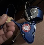 Gold Eagle Model 260 Spiral Gear Vintage Spinning Fishing Reel. Fixed Price $300.00.