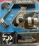 Daiwa Strikeforce 2500-B Spinning Reel Digigear Twist Buster Abs 1 Ball Bearing. Fixed Price $26.99.