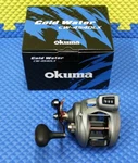 Okuma Cold Water Low Profile Line Counter Trolling Reel CW-454DLX Left Handed. Fixed Price $169.95.