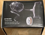 Zebco Omega Z03PRO 3.4:1 W/10LB Line 7 Bearing Spincast Reel New Box. Fixed Price $49.95.